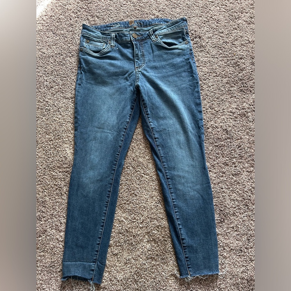 Kut From The Kloth, Carlo, ankle skinny, size 10.